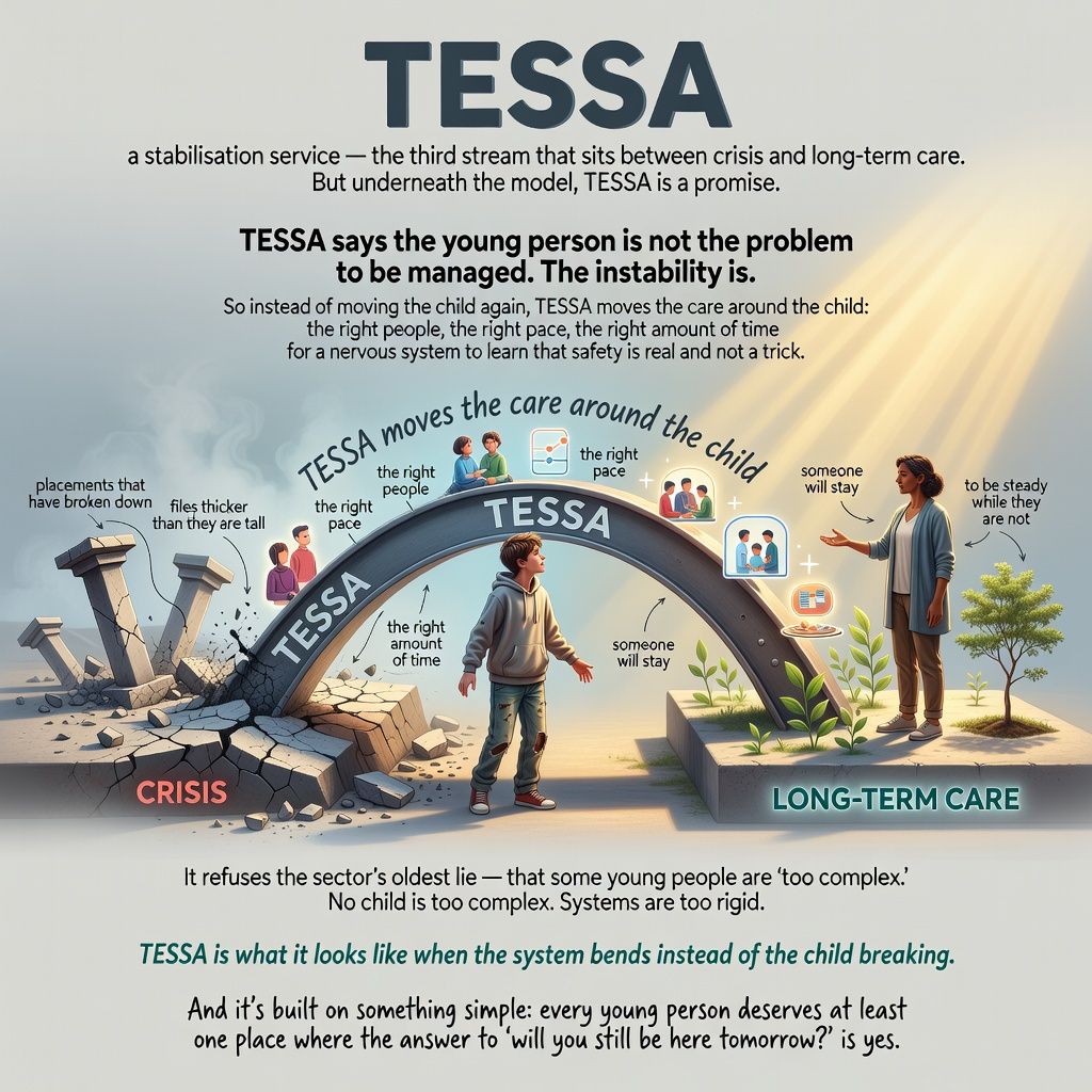 TESSA — Therapeutic Emergency Support, Stabilisation and Assessment